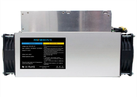 T2 17.2TH/S de Innosilicon de la mano de máquina segundo del mineroo de 1570W Bitcoin