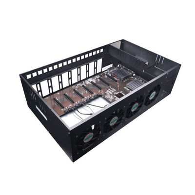 Tarjeta gráfica de plataforma Case For Atx Rtx Gtx de la explotación mineroa de plataforma cuadro Used New 4 Gpu de la explotación mineroa del metal
