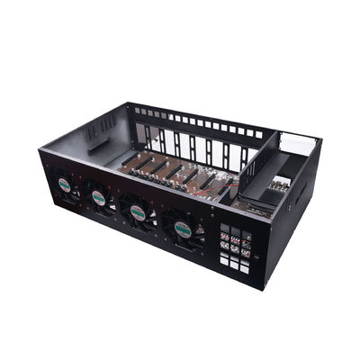 Tarjeta gráfica de plataforma Case For Atx Rtx Gtx de la explotación mineroa de plataforma cuadro Used New 4 Gpu de la explotación mineroa del metal