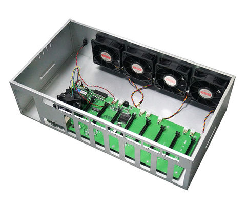 Tarjeta gráfica de plataforma Case For Atx Rtx Gtx de la explotación mineroa de plataforma cuadro Used New 4 Gpu de la explotación mineroa del metal