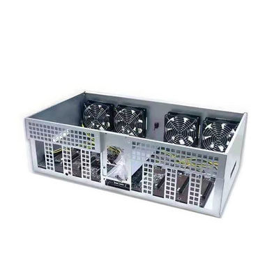 OEM de plataforma cuadro Gpu Mining Case de la explotación mineroa 6gpu nuevo para la tarjeta gráfica de Atx