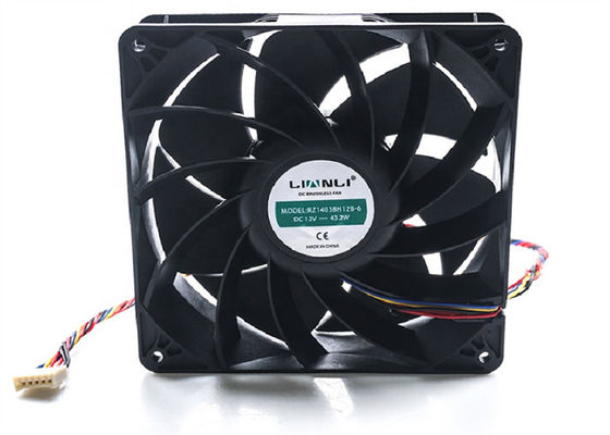 explotación mineroa 12v 14038 plataforma Cooling Fans High poder de 140*140*38m m para Avalon